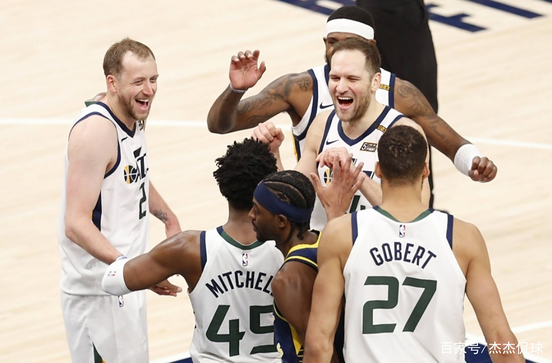 开云体育官方网站-犹他爵士大胜老鹰,米切尔33分带领球队赢球